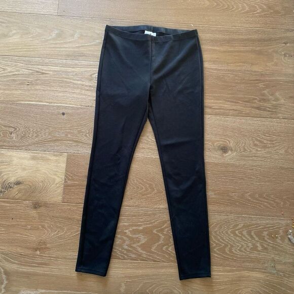 NWOT Medium Black Leggings Basic Full Length - Picture 2 of 7